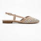 Helly - Beige Closed-Toe Sandal (Women)
