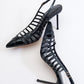Gesto Black Stiletto Heel (Women)