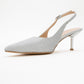 Caisa - Silver Glitter Stiletto Pump (Women)