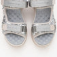 Arthur - Gray Sequin Strappy Platform Sport Sandal (Women)