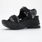Arthur - Black-Grey Platform Sport Sandal (Women)