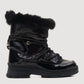 Rosie Black Fur-Lined Winter Boot (Women)