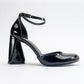 Oslo - Black Heeled Shoe (Women)