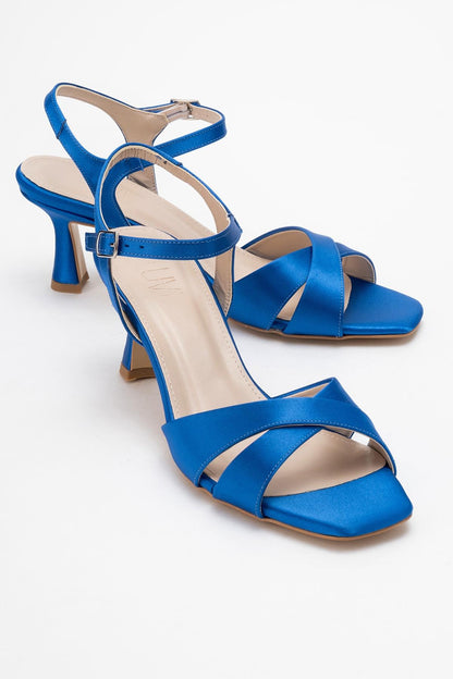 Melin Sapphire Cross-Strap Stiletto Heel
