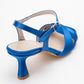 Melin - Sapphire Satin Cross-Strap Stiletto Pump (Women)