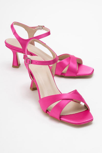 Melin Fuchsia Cross-Strap Stiletto Heel