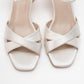 Melin - Pearl Satin Cross-Strap Stiletto Pump (Women)
