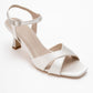 Melin - Pearl Satin Cross-Strap Stiletto Pump (Women)