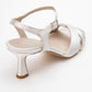 Melin - Pearl Satin Cross-Strap Stiletto Pump (Women)