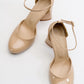 Oslo - Beige Heeled Shoe (Women)