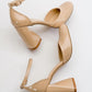 Oslo - Beige Heeled Shoe (Women)
