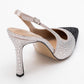 London - Beige Black Crystal-Embellished High Heel Shoe (Women)