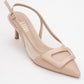 Foley - Dark Beige Pointed Toe Backless Stiletto (Women)
