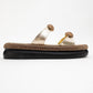 Finery Gold Embellished Platform Slide (Women)