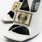 Olney - White Heeled Shoe (Women)
