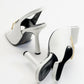 Olney - White Heeled Shoe (Women)