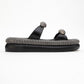 Finery Black Embellished Platform Slide (Women)