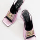 Olney - Pink Heeled Shoe (Women)