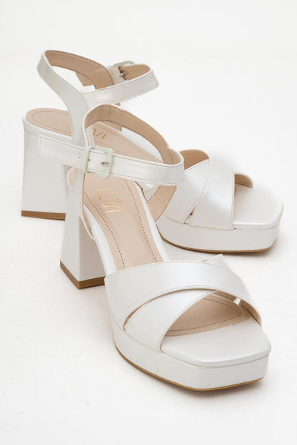 Lisbon Cross-Strap Platform Heel (Women)