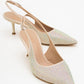 Novs - Beige Stiletto Dress Shoe (Women)