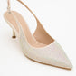 Novs - Beige Stiletto Dress Shoe (Women)