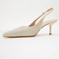 Novs - Beige Stiletto Dress Shoe (Women)