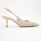 Novs - Beige Stiletto Dress Shoe (Women)