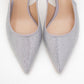 Novs - Silver Stiletto Dress Shoe (Women)