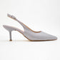 Novs - Silver Stiletto Dress Shoe (Women)