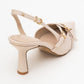 Biana - Beige Pointed Toe Stiletto Pump (Women)