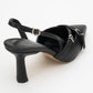 Biana - Black Buckle Pointed Toe Pump (Women)