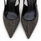 Novs - Black Embellished Stiletto Evening Shoe (Women)