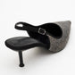 Novs - Black Embellished Stiletto Evening Shoe (Women)