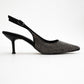 Novs - Black Embellished Stiletto Evening Shoe (Women)