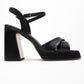 Lello - Black Platform Heel Shoe (Women)