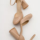 Oslo - Beige Heeled Shoe (Women)