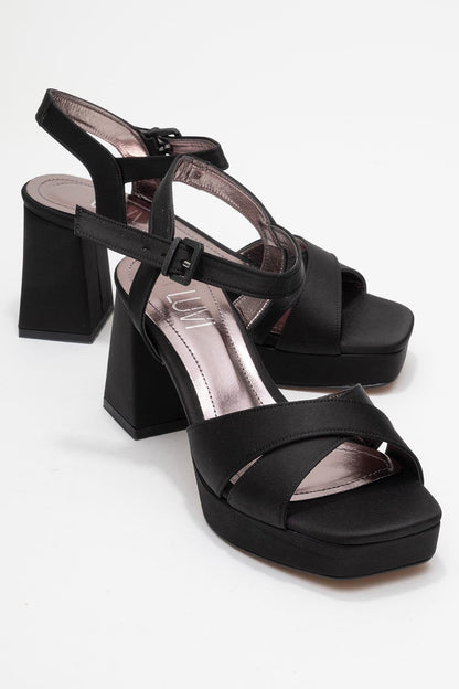 Lisbon Black Satin