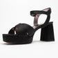 Lisbon Black Satin