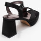 Lisbon Black Satin