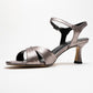 Melin - Platinum Cross-Strap Stiletto Heel (Women)