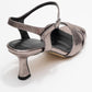 Melin - Platinum Cross-Strap Stiletto Heel (Women)