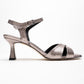 Melin - Platinum Cross-Strap Stiletto Heel (Women)