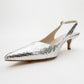 Value - Silver Patterned Heeled Shoe (Women)
