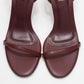Jasmin - Burgundy Single Strap Heeled Shoe (Women)