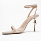Jasmin - Beige Single-Band Stiletto Heel Shoe (Women)