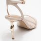 Jasmin - Beige Single-Band Stiletto Heel Shoe (Women)