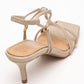 Gibson - Beige Square-Toe Heeled Sandal (Women)