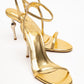 Jasmin - Gold Single-Strap High Heel (Women)