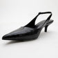 Value - Black Patterned Heeled Shoe (Women)