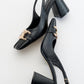 Forlev - Black Heeled Shoe (Women)